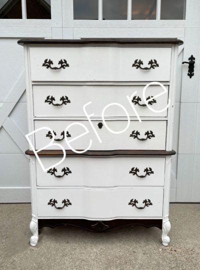 Modern French Provincial Dresser, French Dresser Makeover, Painted French Provincial Dresser, Provincial Dresser Makeover, French Provincial Dresser Makeover, Bar Stool Makeover, Hutch Furniture, French Provincial Bedroom, Modern French Provincial