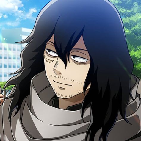 Aizawa Shouta, An Anime, My Hero, Anime Character, Hero Academia, My Hero Academia, Hair, Anime, Black