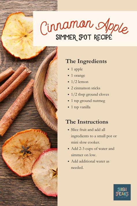 Simmer Pot Recipes Apple, Scents On The Stove House Smells, Coffee Simmer Pot Recipes, Simmer Pot Recipes House Smells Winter, Stovetop Scent Recipes, Simmer Pots For Colds, Orange Peel Simmer Pot, Fall Boiling Pot Smell Good, Pumpkin Simmer Pot