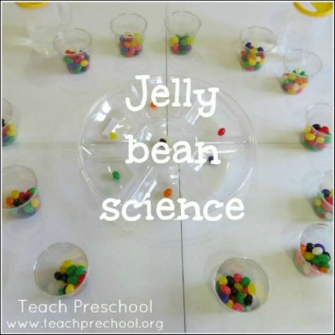 Bright and colorful jelly bean science – Teach Preschool Letter J Activities, Letter J Crafts, April Preschool, J Craft, Teacher Projects, Teach Preschool, Easter Preschool, Spring Preschool, Preschool Letters