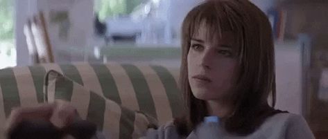 Sidney Prescott Gif, Horror Gif, I Love My Gf, Sidney Prescott, Horror Scream, Scream 1996, Neve Campbell, Sarah Connor, Art Movies