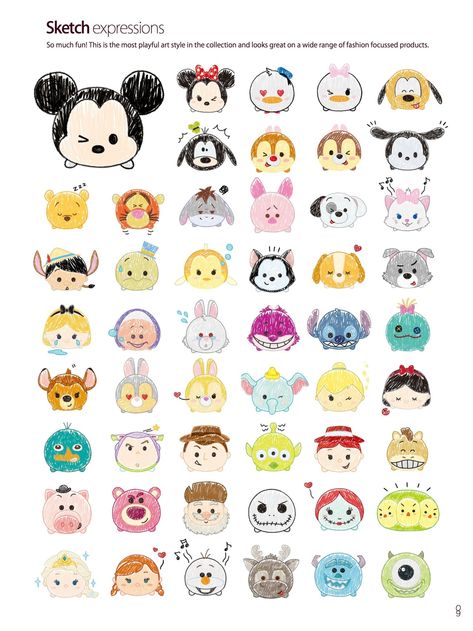 Stitch Kingdom — Official Tsum Tsum style guides (x) Not following... Printout Stickers, Disney Ufufy, Disney Doodles, Disney Drawing, Disney Silhouette, Kawaii Disney, Cute Disney Drawings, Images Kawaii, Karakter Disney