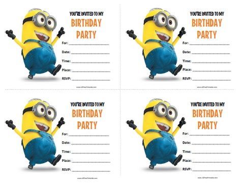 Minions Birthday Invitations Minion Party Invitations, Minion Birthday Party Ideas, Minion Invitation, Minion Birthday Invitations, Wedding Invitation Text, Despicable Me Party, Minions Birthday, Birthday Invitation Card Template, Minions Party