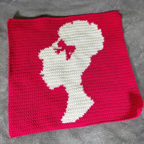 custom barbie themed pillow 🩷 - - - follow [ @simplykaykrochet ] follow [ @thekrochetacademy ] - - - subscribe [ Simply Kay Krochet ] - - - tiktok [ @simplykaykrochet ] pinterest [ @simplykaykrochet ] - - #crochetartistsofinstagram #crochet #simplykaykrochet#graphgancrochet #simplykayinc #crochetgraphs #crochettutorials #yarnaddict #motivation #consistency #inspiration #reels #trendingreels #viralreels #crochetbusinessowner #crochetyoutuber #explorepage #explore✨ #explorepage✨ #dayintheli... Barbie Crochet Grid, Motivation Consistency, Crochet Grid, Custom Barbie, Crochet Barbie, Barbie Logo, Barbie Crochet, Crochet Fashion Patterns, Logo Pattern