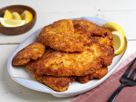 Get The Best Chicken Cutlets Recipe from Food Network Best Chicken Cutlets, Cutlet Recipes, Cleaning Baking Sheets, Chicken Cutlet Recipes, Chicken Cutlet, Cutlets Recipes, Best Chicken, Chicken Cutlets, Just Cooking