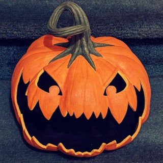 Halloween Camping Decorations, Jack O Lantern Diy, Jack O Lanter, Jack O Lantern Decorations, Halloween Fx, Jack O Latern, Paper Mache Pumpkins, Jack Lantern, Pumkin Carving