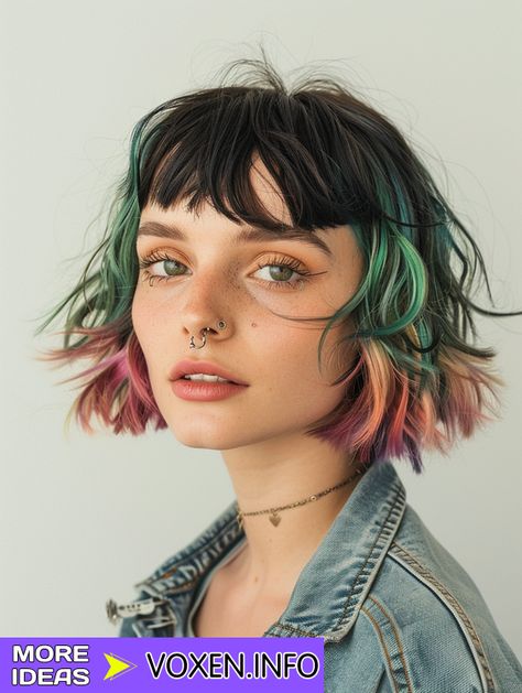 Types Of Pixie Haircut, Hair For Straight Hair, Short Butterfly Haircut, Butterfly Haircuts, Straight Haircuts, Side Cut Hairstyles, Fashionable Hairstyles, Haircuts 2024, Butterfly Haircut