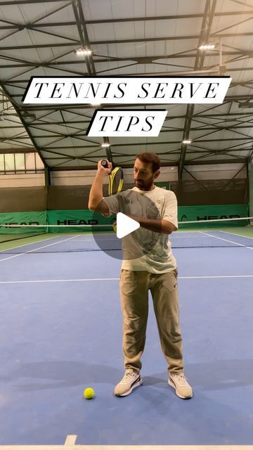 TENNIS SERVE TIPS✅ Here are a few exercises to help you learn how to hit the ball at the meeting point of the ball and the racket and how… | Instagram Tennis Learning, Tennis Doubles, Tennis Videos, Tennis Open, Tennis Techniques, Tennis Serve, Tennis Drills, Tennis Aesthetic, Tennis Party