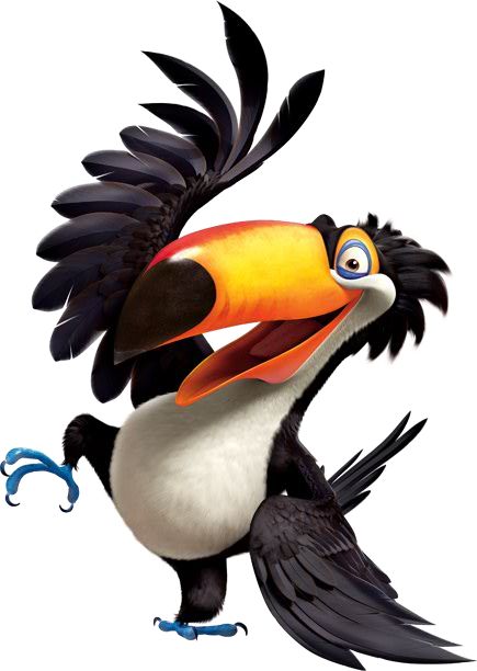 Character from Rio Film Rio, Rio Movie, Storyboard Ideas, Canary Birds, Blue Sky Studios, Rio 2, Toucan Bird, Jurassic World Dinosaurs, Animal Icon