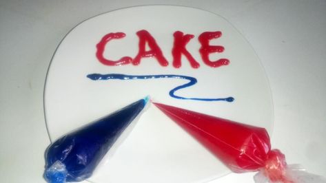 How to make Piping gel at home for cake lettering and decoration - Jotscroll Gel Icing Recipe, Writing Icing Recipe, Piping Gel Recipe, Cake Decoration Easy, Recipe For Cakes, Icing Recipe For Cake, Waterfall Cake, How To Make Piping, Piping Gel