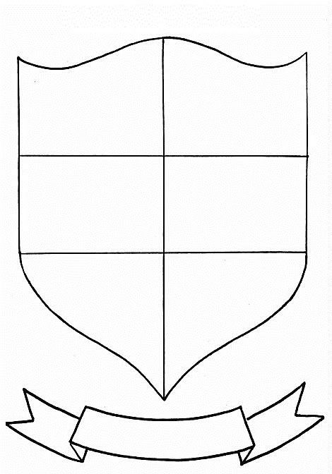 Blank Family Crest Template - Invitation Templates - Clip Art Library Coat Of Arms Template Free Printable, Sheild Ideas Art, Diy Family Crest, Coat Of Arms Template, Family Crest Template, Crest Template, Family Emblem, Shield Template, Free Letters From Santa