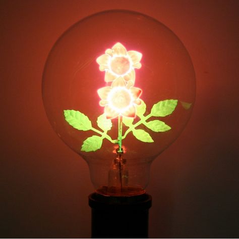 Painted Light Bulbs Diy, Painted Light Bulbs, Filament Bulb Lighting, Room Upgrade, Dream Land, Buy Lights, Bulb Flowers, Green Flower, Unique Gift Ideas