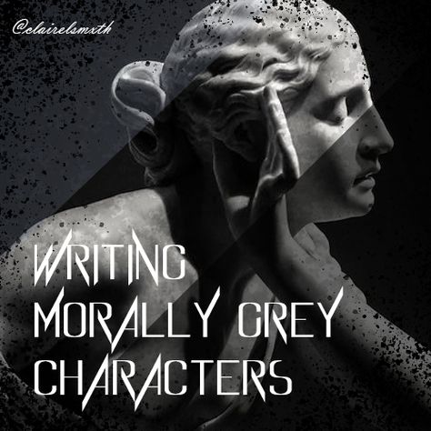 @clairelsmxth Writing a morally grey character can be especially challenging for any storyteller. It's a hard trick to land when you're trying to create a balance between 'good' and 'bad' without leaning too far into one or the other... Morally Gray Characters, How To Write Morally Grey Characters, Writing Morally Grey Characters, How To Write A Morally Gray Character, Morally Grey Character, Morally Grey Men, Grey Character, Character Sheet Writing, Character Writing