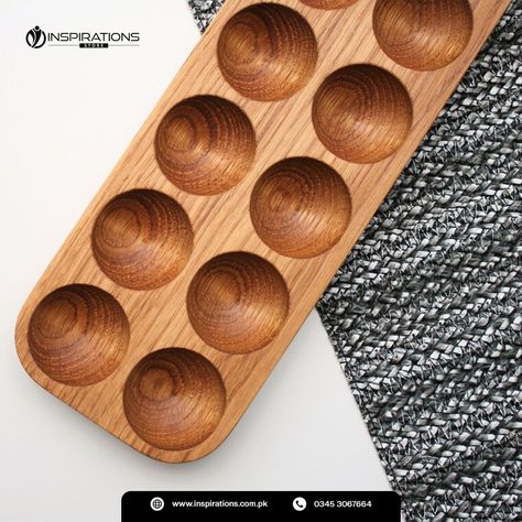 Discover the charm of a traditional breakfast with our elegant wooden egg tray. Perfectly crafted to hold 12 eggs, this piece from Inspirations.pk not only elevates your morning routine but also brings a touch of nature to your table. Ideal for every Pakistani home that values beauty in simplicity. Swipe to see the exquisite craftsmanship up close. For more delightful finds, follow us @inspirations.pk - your local brand bringing inspiration to everyday life. DM Us Today! 📞: 0330 600 0588 📩... Pakistani Home, Traditional Breakfast, Egg Tray, Beauty In Simplicity, Wooden Eggs, Morning Routine, Everyday Life, Egg, Hold On