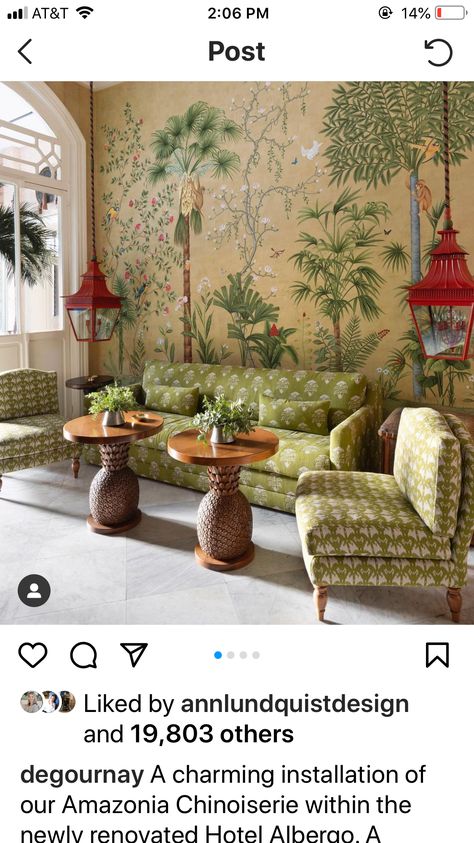 Chinoiserie Room, Painted Wallpaper, Hand Painted Wallpaper, Dinner Service, Chinese Export, Interior Deco, Art Deco Interior, Beirut, Chinoiserie