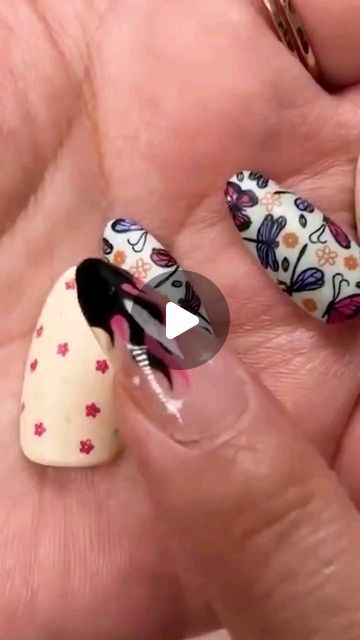 Reverse Stamping Nail Art, Reverse Nail Stamping, Nail Stamping Ideas Tutorials, Spring Nail Inspiration, Reverse Stamping, Nail Art Stamping, Christmas Porch Decor, Stamping Nail Art, April 3