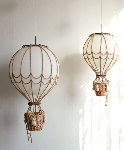 Hot Air Balloon Nursery, Nursery Room Design, Balloon Crafts, Baby Room Inspiration, Nursery Room Inspiration, Baby Room Design, Furniture Couch, Hot Air Balloons, Baby Bedroom