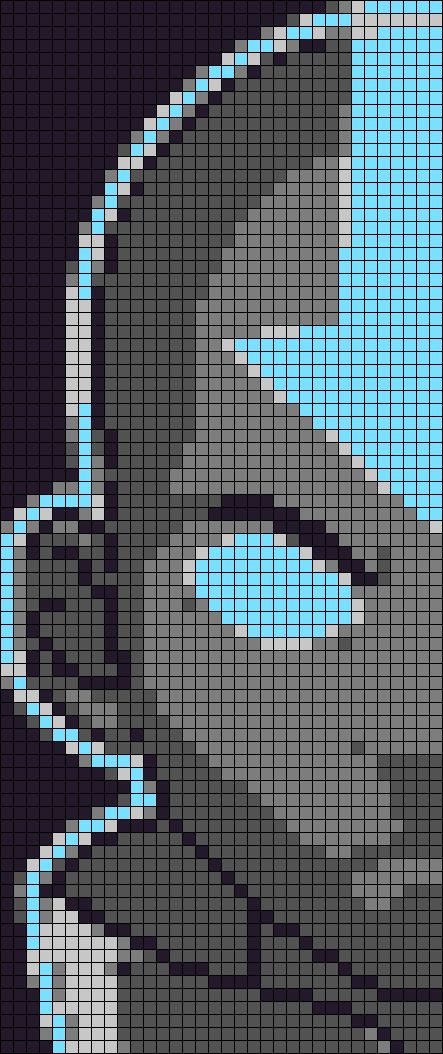 Avatar The Last Airbender Pixel Art Grid, Alpha Pixel Art, Avatar Pixel Art, Aang Avatar State, Crochet Templates, Pixelated Design, Pixelated Art, Anime Crochet, Aang Avatar