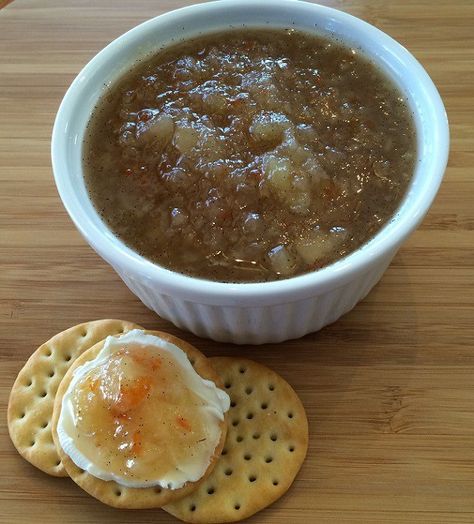 Golden Habanero, Bourbon and Pear Jam Pear Jam Recipe, Canning Fruit Recipes, Habanero Recipes, Pear Preserves, Produce Recipes, Pear Jam, Jam Recipes Homemade, Canned Food Storage, Pear Recipes