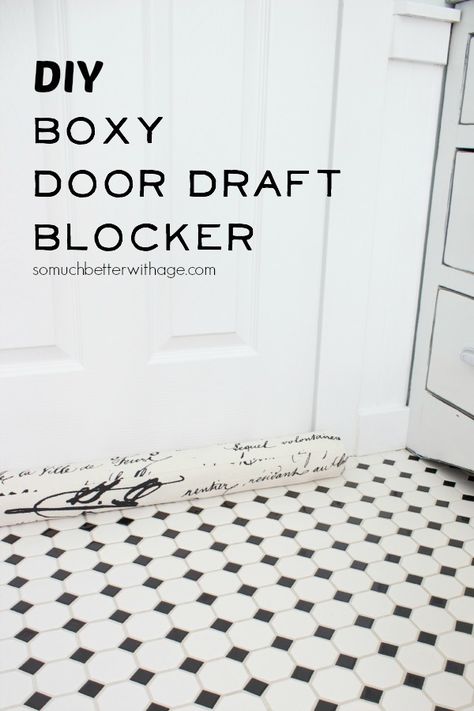 DIY door draft blocker - Jennifer Rizzo Draft Stopper Diy, Door Draft Blocker, French Country Farmhouse Decor, French Style Chairs, Draft Blocker, Door Draught Stopper, Door Draft, Door Diy, Draft Stopper