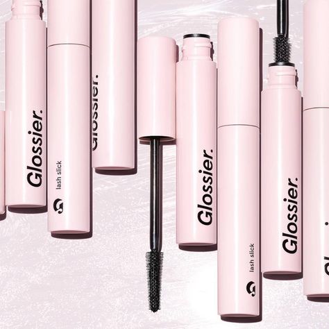 Glossier Lash Slick, Glossier Mascara, Lash Slick, Fiber Lash Mascara, Glossier Pink, Mascara Brush, Mascara Tips, How To Apply Mascara, Cute Makeup