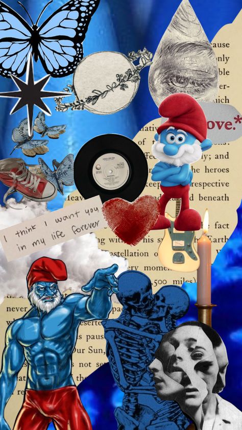 Papa Smurf Wallpaper, Smurf Aestethic, Smurf Cat Meme, You Got Me Jumping Like Smurf, The Smurfs 80s, Papa Smurf, Smurf Memes Funny, Abs Workout, Connect With People