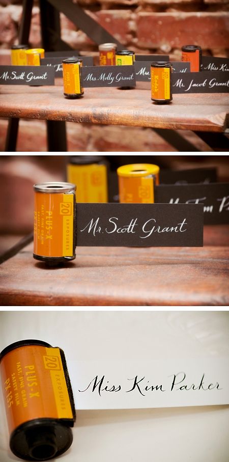 film canister name cards. since i am not having another wedding i will have to have some sort of party! Film Canister, Movie Themed Party, Cinema Wedding, Hollywood Theme, Wedding Movies, Hollywood Wedding, Movie Themes, Wedding Quotes, Film Wedding