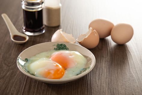 Half boiled organic eggs popular chinese... | Premium Photo #Freepik #photo #breakfast-food #breakfast #chinese-tea #healthy-breakfast Breakfast Chinese, Photo Breakfast, Half Boiled Egg, Organic Eggs, Food Breakfast, Boiled Egg, Chinese Tea, Breakfast Food, Boiled Eggs