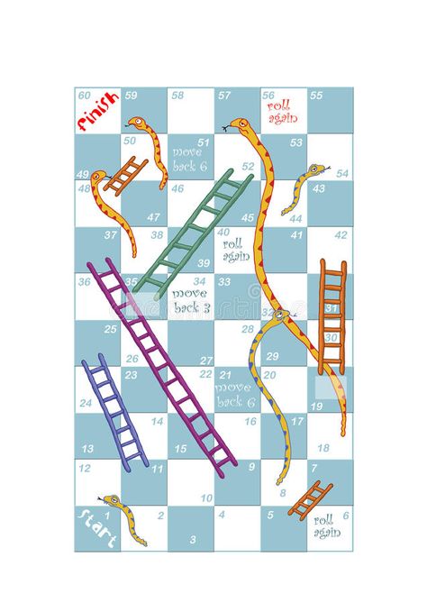 Snakes and ladders. A customisable print and play snakes and ladders game design #Sponsored , #AD, #Paid, #ladders, #print, #game, #customisable Chutes And Ladders Template, Snakes And Ladders Design, Snake Ladder Game Design, Ular Tangga Design, Snake And Ladder Design, Moksha Patam, Snakes And Ladders Template, Shoots And Ladders, Snake And Ladder