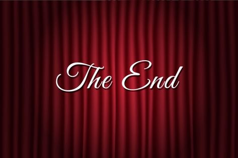 The End Movie, Theater Poster, Youtube Red, Vintage Template, Red Backdrop, Background Powerpoint, Powerpoint Background Design, Vintage Background, Wooden Cubes