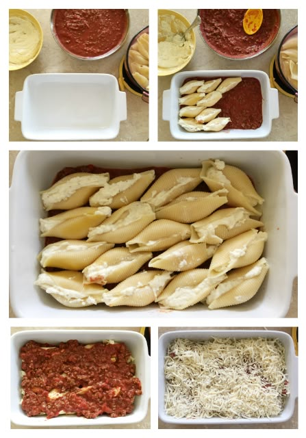 Italian Stuffed Shells- an easy weeknight meal that's sure to impress! Italian Stuffed Shells, Recipes Baking, Stuffed Shells Recipe, Recipes Cake, Easy Weeknight, Stuffed Shells, Easy Weeknight Meals, Weeknight Meals, Recipes Healthy