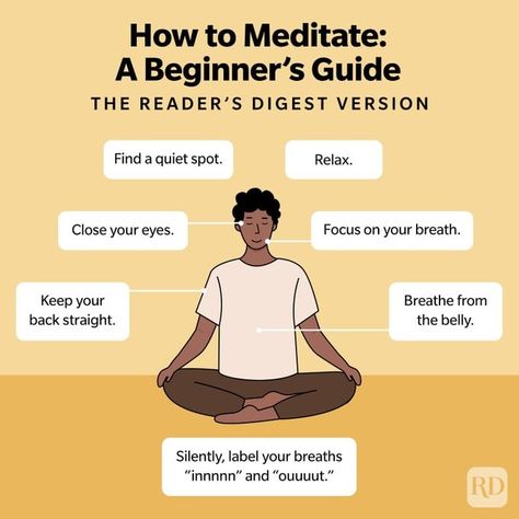 Types Of Meditation, Learn To Meditate, Health Day, Integrative Health, Readers Digest, Psychic Development, Meditation For Beginners, Meditation Benefits, Mindfulness Activities