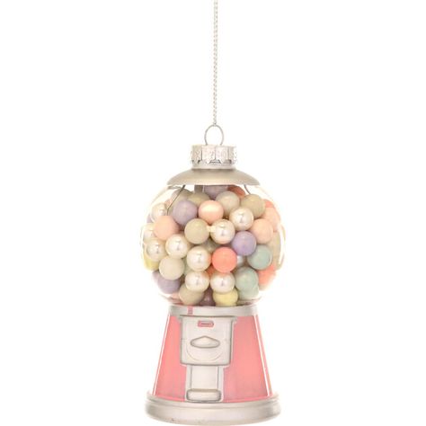 Gumball Machine Ornament - Cody Foster Ornaments & Toppers | Maisonette Gumball Machine Ornament, Bubble Gum Machine, Heirloom Ornaments, Cody Foster, Retro Christmas Tree, Food Ornaments, Holly Jolly Christmas, Kids Holiday Gifts, Gumball Machine