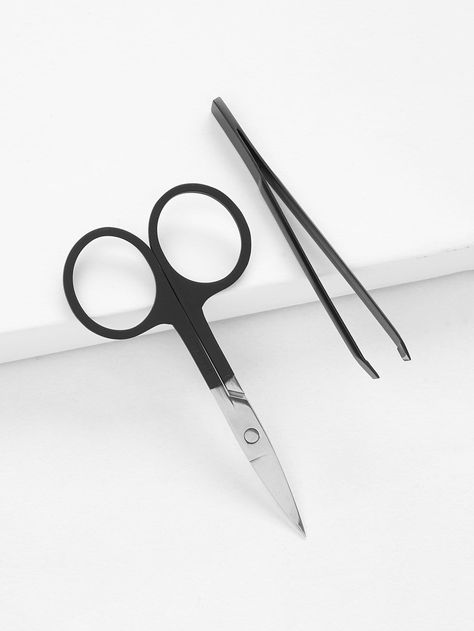 2pcs Brow Tweezers, Eyebrow Scissors, Opinel Knife, Instagram Brows, House Of Beauty, Shein Style, Makeup Tools, Latest Fashion For Women, Clothing For Women