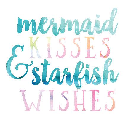 mermaid kisses & starfish wishes <-my wish for you on your birthday! #ad #watercolor #wishes #etsy #printable #celebratetheeveryday Under The Sea Ideas, Mermaid Party Theme, Party Food Menu, Sea Ideas, Mermaid Birthday Party Invitations, Mermaid Quotes, 47th Birthday, Mermaid Birthday Party Decorations, Party Quotes