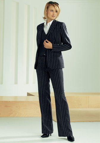 Pinstripe Suit Women, Black Pinstripe Suit, Gentleman Outfit, Pinstripe Suit, Suits Coats, Suits For Women, Gentleman, High Fashion, Classic Style