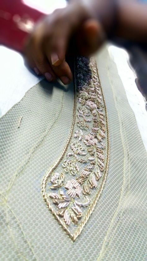 Sherwani Embroidery, Gents Clothes, Collar Work, Handmade Diary, Wedding Kurta For Men, Boys Kurta Design, Groom Dress Men, Gents Kurta Design, Embroidery Fashion Detail