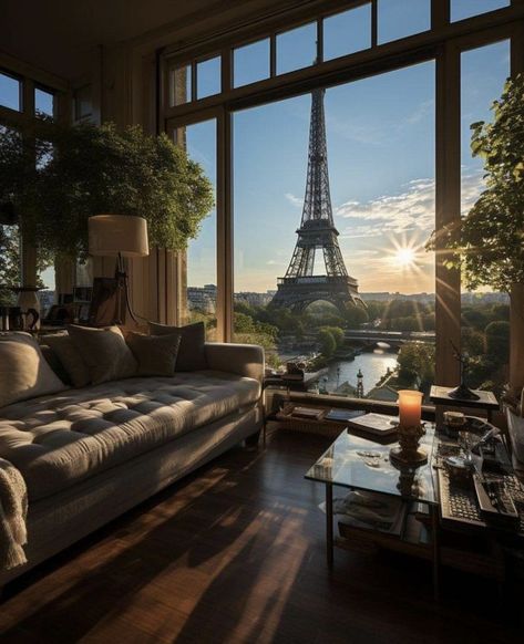 تصميم للمنزل العصري, Dream Apartment Decor, Room With A View, Apartment In Paris, Living In Paris, Paris Apartments, Beautiful Apartments, Dream Apartment, Luxury Homes Dream Houses