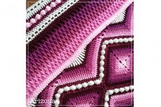 Arizona CAL in Stylecraft Special DK - Red Sky at Night Afghan Sizes, Cal Blanket, Afghan Crochet Pattern, Crochet For Beginners Blanket, Crochet Blanket Designs, Crochet Blanket Afghan, Crochet Quilt, Afghan Crochet, Manta Crochet