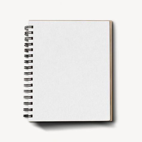 Blank opened notebook | premium image by rawpixel.com / Jubjang Open Notebook Blank, Blank Notebook, Spiral Notebook, Note Pad, Notebook, Books