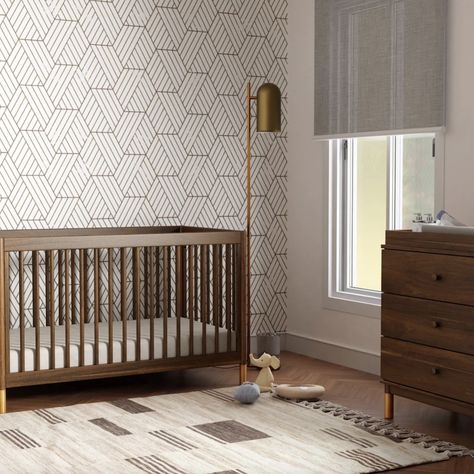 Corner crib nursery