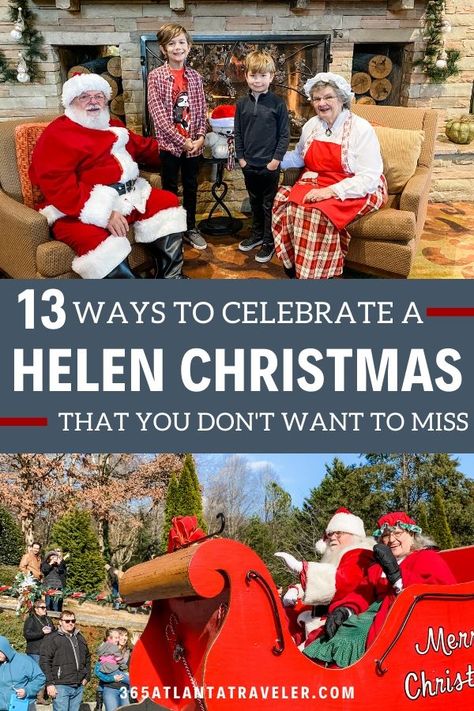 13 Reasons You Should Not Miss the Helen Ga Christmas Spectacular [VIDEO] 10 Christmas In The South, Georgia Christmas, Helen Georgia, Helen Ga, Georgia Vacation, Southern Christmas, Christmas Spectacular, Christmas Events, Christmas Parade