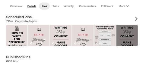 Scheduled Pins Under Pins Section Pinterest Business Account, Return On Investment, Creating A Business, Pinterest For Business, Visual Content, Influencer Marketing, Event Calendar, Pinterest Marketing, Business Account