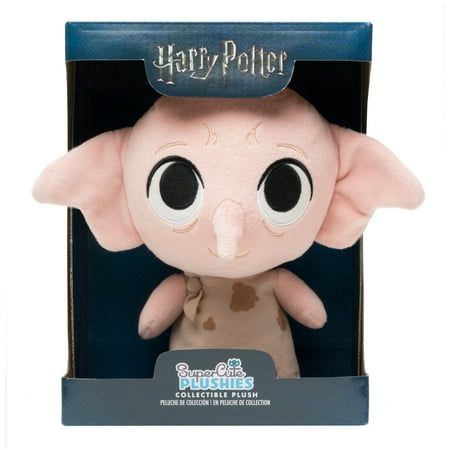 The magic of Hogwarts brings the Wizarding World of Harry Potter with this Dobby SuperCute Plush! Made from high quality plush materials, these are perfect for any Harry Potter fan to add to their collection! Size: One-Size.  Color: Brown. Harry Potter Art Projects, Animale Crossing, Harry Potter Plush, Harry Potter Dobby, Harry Potter Toys, Harry Potter Merch, Harry Potter Nursery, Dobby Harry Potter, Harry Potter Items