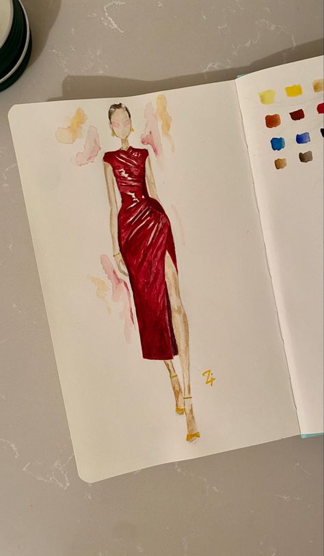 Fashion illustration inspired by qipao dress of #rasario #fashionillustrations #sketch Qipao Drawing, Art Psychology, Qipao Dress, Design Drawings, Fashion Design Drawings, Designs To Draw, Fashion Illustration, Psychology, Sketch