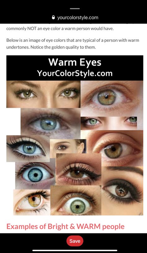 Spring Eye Pattern, Spring Eyes, Eye Images, True Spring, Wardrobe Color, Seasonal Color Analysis, Color Season, Eye Pattern, Soft Autumn