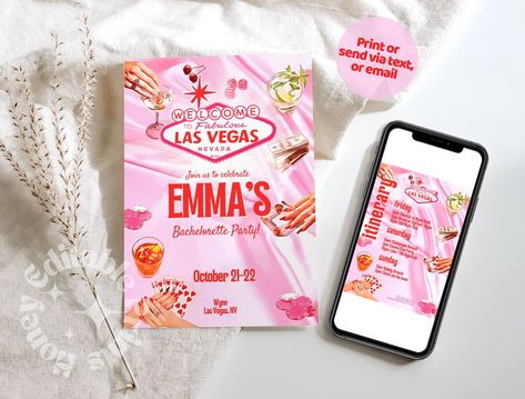 Excited to share this item from my #etsy shop: Las Vegas Bachelorette Weekend Itinerary, Poker Gambling Bachelorette Weekend Template, Vegas Pink Bachelorette Template, Las Vegas Invitate Vegas Birthday Theme, Las Vegas Invitation, 21st Birthday Vegas, Retro Las Vegas, Vegas Theme Party, Bachelorette Weekend Itinerary, Vegas Birthday, Las Vegas Bachelorette, Bachelorette Weekend Invitations