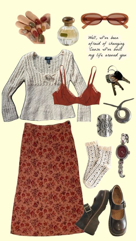 #outfitinspo #aesthetic #fleetwoodmac #red Swaggy Outfits, Mode Inspo, Clothes And Accessories, Dream Clothes, Connect With People, Your Aesthetic, 90s Fashion, Creative Energy, Aesthetic Clothes