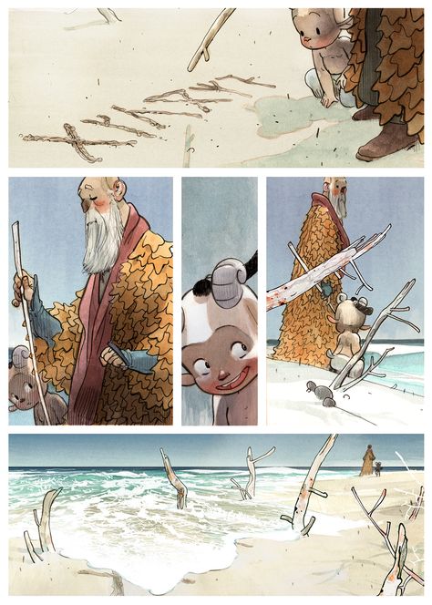 http://man-arenas.tumblr.com/image/69239695666 Graphic Novel Storyboard, Adventure Time Storyboard Art, Ghibli Storyboard, Storyboard Illustration Children Books, Poetry Art, Comic Layout, Graphic Novel Art, Comic Book Pages, Comic Panels