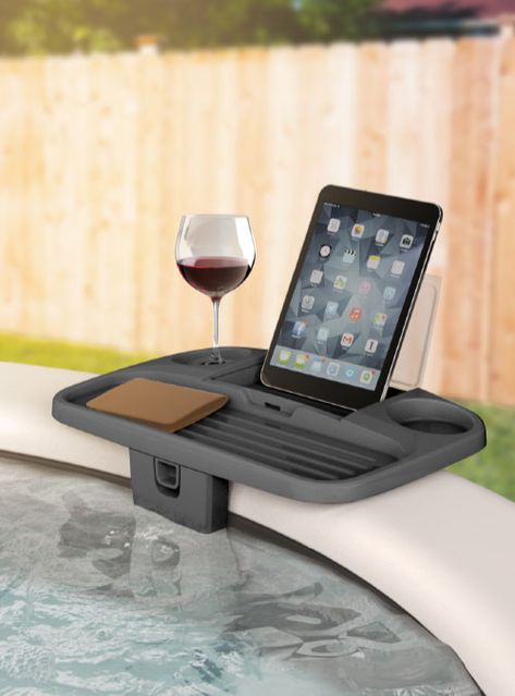 Drink Snacks, Hot Tub Surround, Tub Tray, Hot Tub Accessories, Cocktail Trays, Booster Seat, Spa Hot Tubs, Adjustable Legs, Tray Table